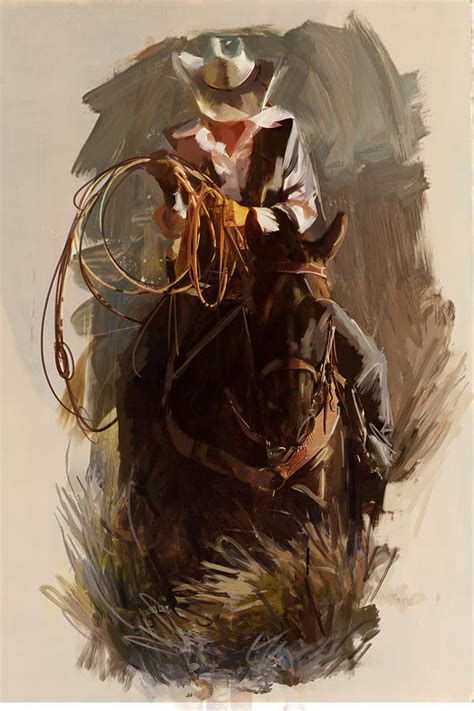 Rodeo 29 Painting By Maryam Mughal Pixels