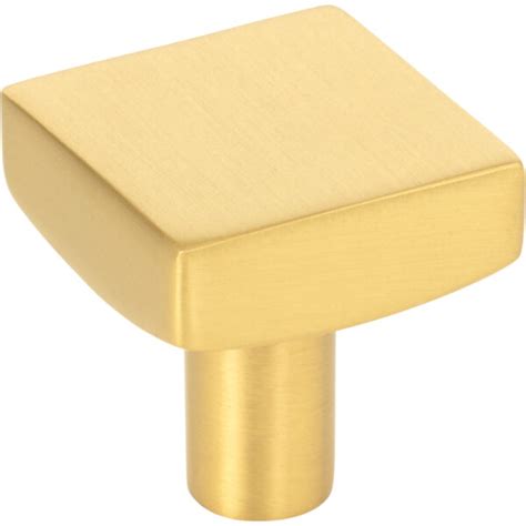 Jeffrey Alexander Square Dominique Cabinet Knob