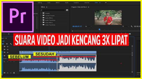 Rahasia‼️cara Mengeraskan Suara Video Di Adobe Premiere Pro‼️ Youtube