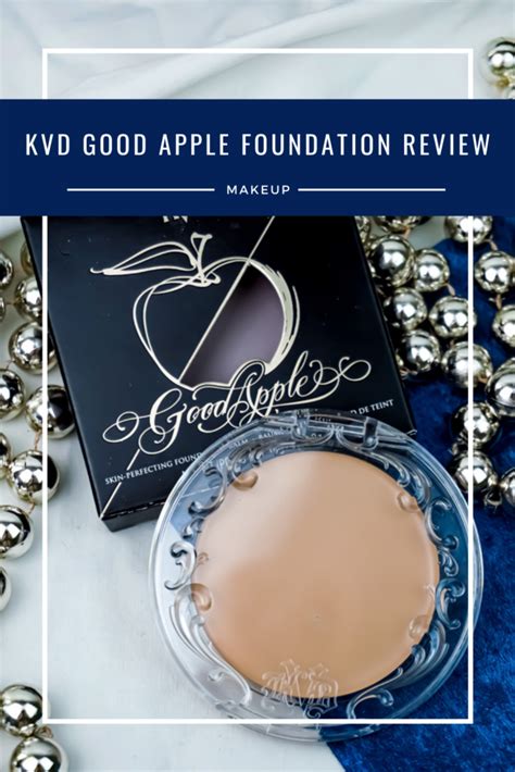 Kvd Beauty Good Apple Foundation Review Visionas Wunderwelt