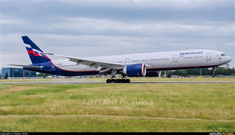 VQ BQD Aeroflot Boeing 777 300ER at Prague Václav Havel Photo ID