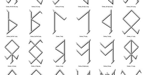 Runic Alphabet Elven Runes Runes Pinterest Runic Alphabet