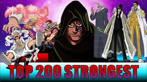 Power Level One Piece Top Strongest Characters Up To Chapter