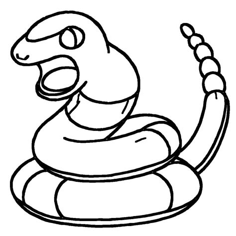 Ekans Coloring Page Print Ideashortcut