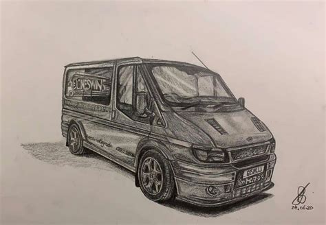 Transit Bill Drury Drawings Illustration Vehicles