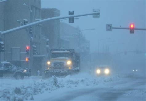 Blizzard Warnings In Effect For Wyoming With Heavy Snow Strong Winds