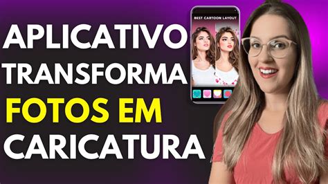 MELHOR APLICATIVO Para TRANSFORMAR FOTO Em CARICATURA APP TRANSFORMA