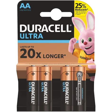 Duracell Ultra Baterii Aaa R3 Set 4 Bucati F64 Ro F64 Ro