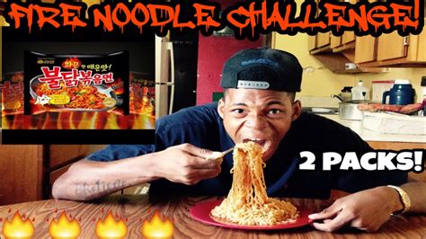 Spicy Korean Fire Noodle Challenge Youtube