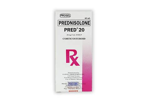 Prednisone 20mg Pred 20 By Lloyd Laboratories Inc At Best Price