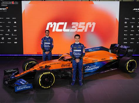 F1 Präsentationen 2021 Mclaren Gibt Startschuss Mit Dem Mcl35m