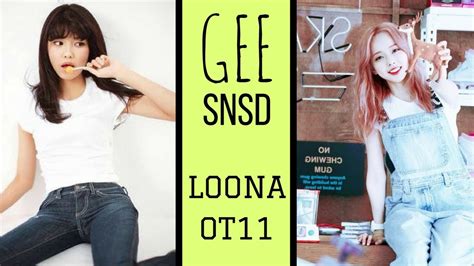 How Would Loona Ot Gee Girl S Generation Snsd Color Coded