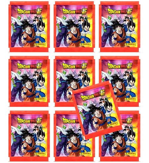 Panini Dragon Ball Super Stickers 10 Packets Stickerpoint