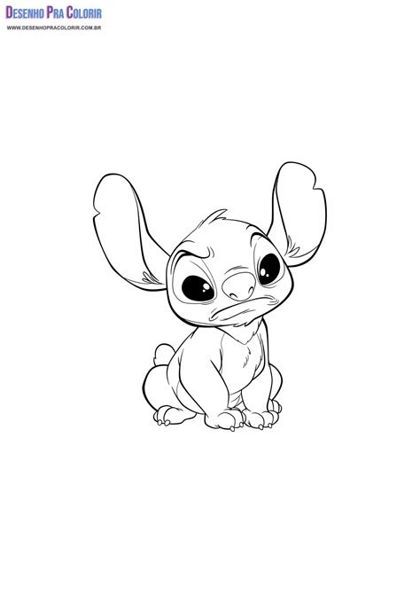 Stitch Coloring Pages + 20 Drawings To Print and Color