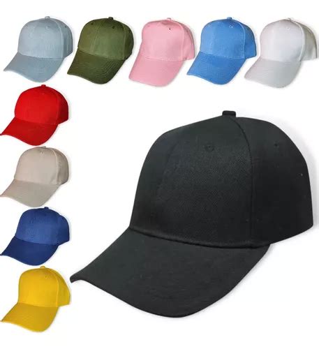 19 Gorras Acrílico Económicas Lisas Para Bordar Sublimar Meses sin