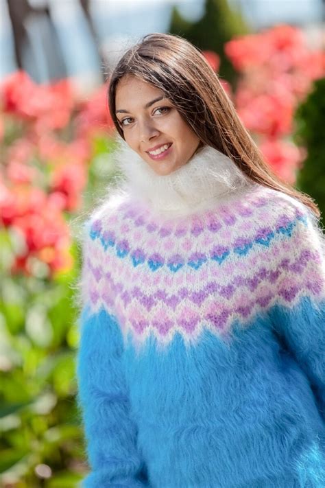 Mohair Sweater Lopi Sweater Icelandic Sweater Hand Knit Etsy