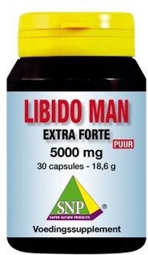 Snp Libido Man Extra Forte Mg Puur Capsules Bol