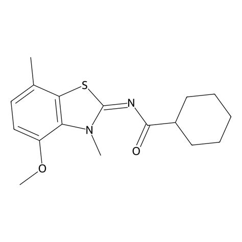 Buy N 4 Methoxy 3 7 Dimethyl 1 3 Benzothiazol 2 Ylidene