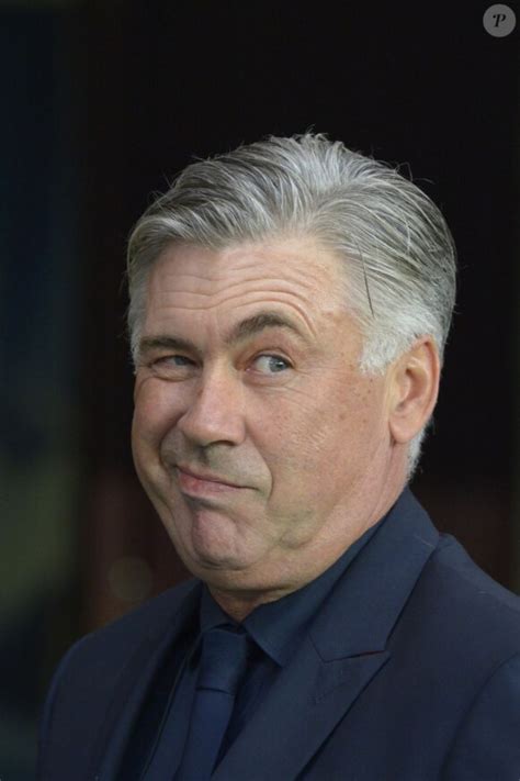 Photo Carlo Ancelotti Lors De La Victoire Du PSG Face Au Dynamo Kiev