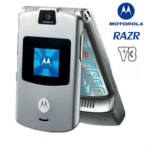 Motorola Razr V3 Flip Phone Motorola 100 High Quality 22 Inch Feature