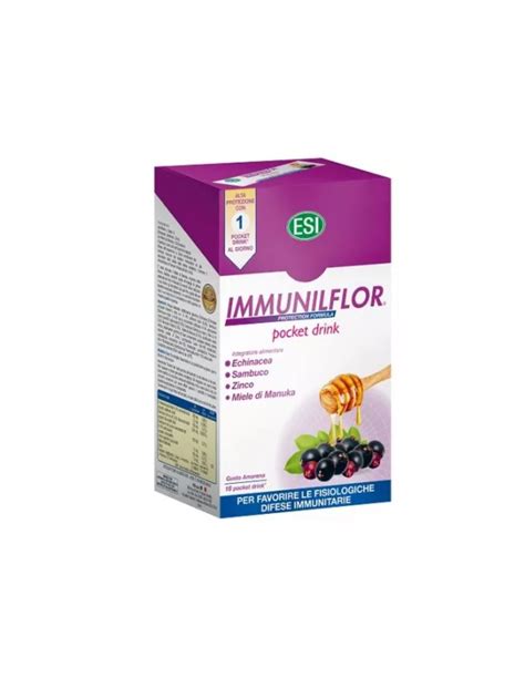 Esi Immunilflor 16 Pocket Drink X 20 Ml