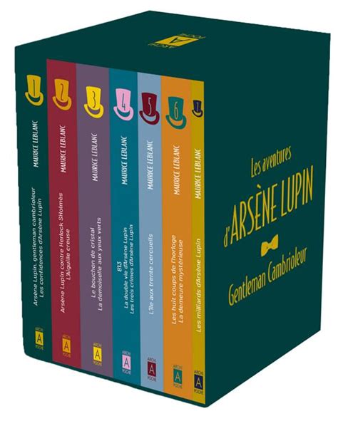 Arsène Lupin coffret vol 1 les aventures d Arsène Lupin gentleman