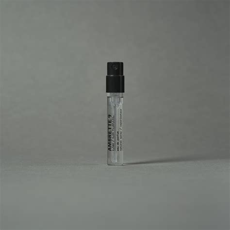 AMBRETTE 9 | Sample | Le Labo Fragrances