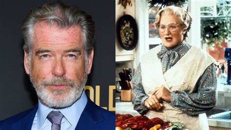 Pierce Brosnan reveals Robin Williams improvised an iconic ‘Mrs ...