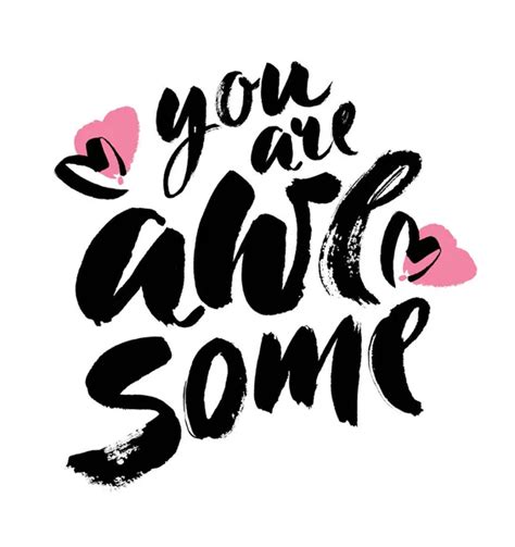 You Are Awesome Vector Images Royalty Free You Are Awesome Vectors