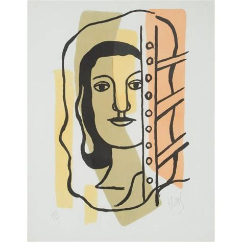 Sold At Auction Fernand L Ger Fernand Leger Tete De Femme Color