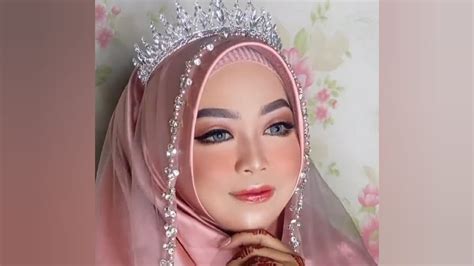 UNTUK RESEPSI MAKEUP TIPIS DAN SIMPLE HIJAB TUTORIAL YouTube