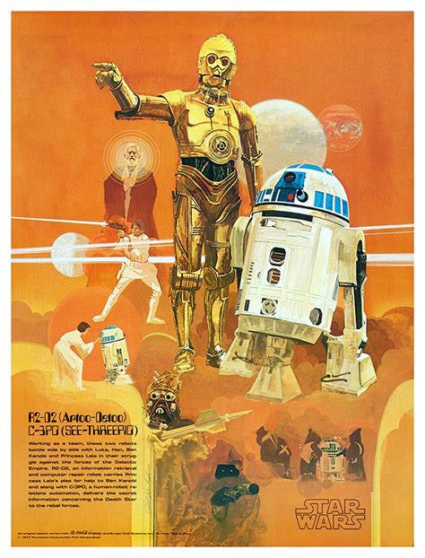 Classic Movie Poster Star Wars Promo Posters 80s Etsy