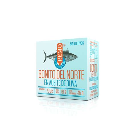 Bonito Del Norte En Aceite De Oliva Conservas Remo