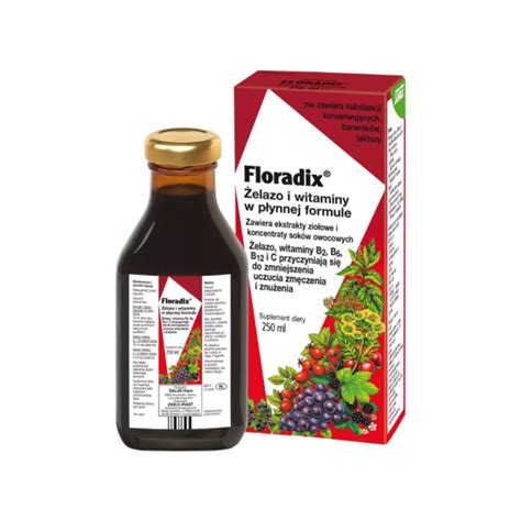 Elazo I Witaminy Floradix Ml Biozdrowy