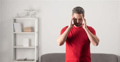 Premium Photo Mature Man Suffer From Headache And Feel Unhappy Copy
