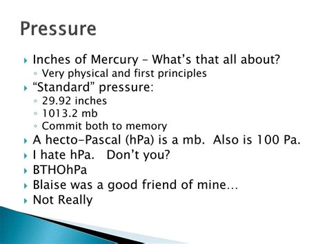 PPT Meteorology And Units Of Measurement PowerPoint Presentation