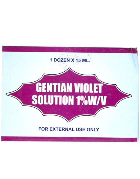 Advita Lifesciences Gentian Violet Solution 1 Advita Lifesciences