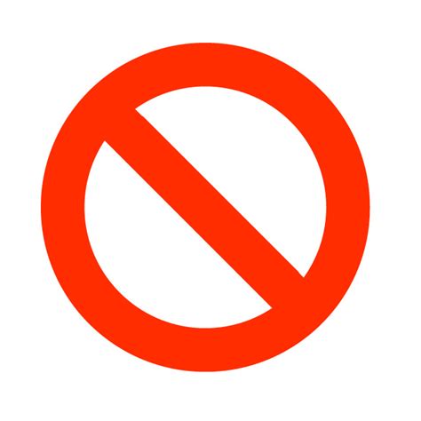 Ban Icon at Vectorified.com | Collection of Ban Icon free for personal use