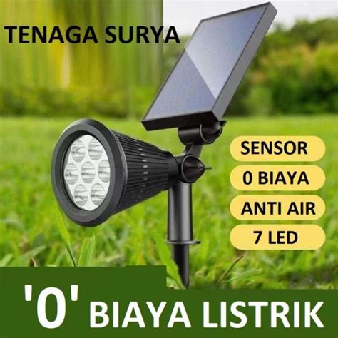 Jual Limited Lampu Taman Tancap Solar Cell Lampu Outdoor Taman Tenaga