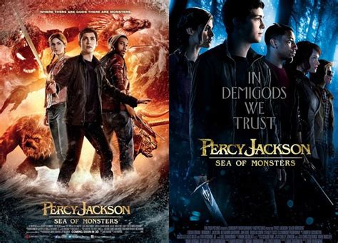 Dos nuevos pósters de Percy Jackson y el mar de los monstruos