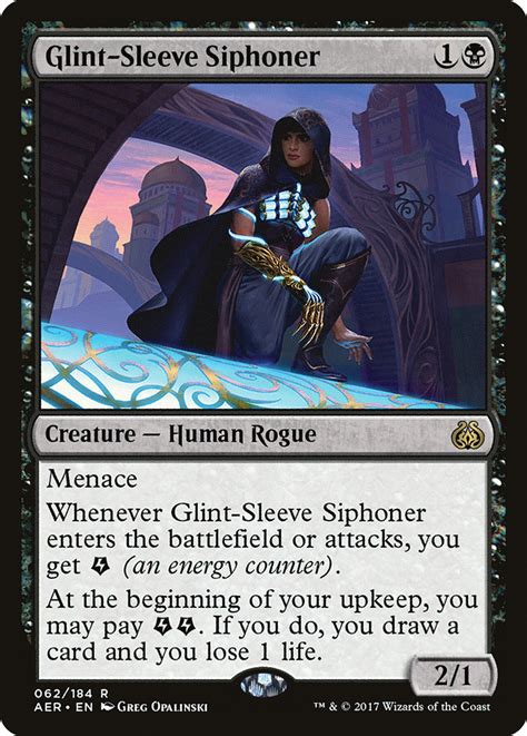 Glint Sleeve Siphoner · Aether Revolt Aer 62 · Scryfall Magic The