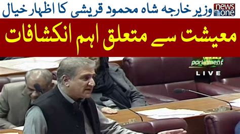 Foreign Minister Shah Mehmood Qureshis Speech In The National Assembly