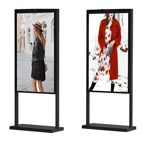 Double Sided Free Standing Display