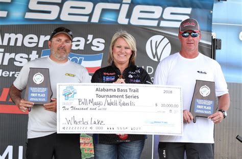 Mayo And Roberts Take The Win At Wheeler Lake Alabama Bass Trail Tournament Series