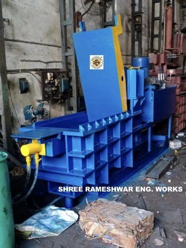 Mild Steel Hydraulic Iron Scrap Bailing Machine Capacity Ton