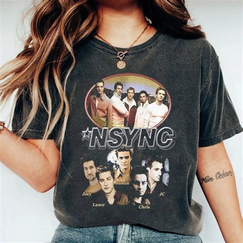 Nsync Shirt Vintage Snsync Bye Bye Tour Shirt Nsync T Etsy