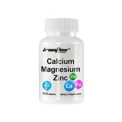 Calcium Magnesium Zinc Tabs Ironflex Cena Dawkowanie