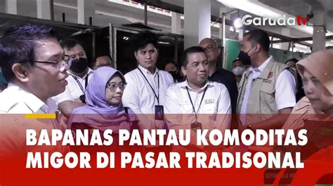 Bapanas Pantau Komoditas Minyak Goreng Di Pasar Tradisional Semarang