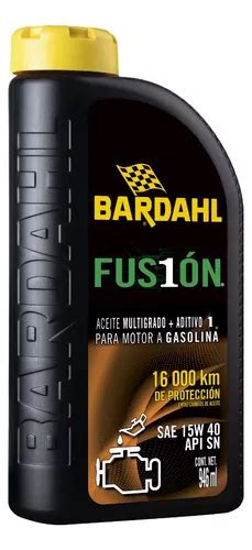 Aceite Bardahl Fusión 16 000 Km 15w40 Sn 946ml 12 Piezas Envío gratis