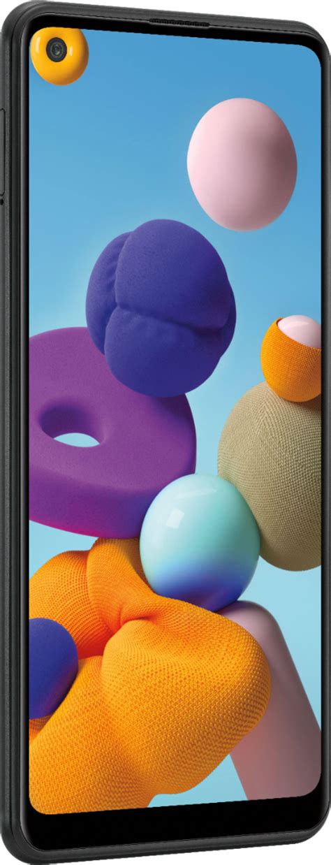 Best Buy Samsung Galaxy A21 32gb Unlocked Black Sm A215uzkaxaa